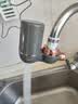 美的（Midea）净水器水龙头过滤器家用自来水滤水器直饮前置过滤器厨房卫生间通用除水垢除余氯双出水可清洗滤芯 一机五芯【四年免换芯】 实拍图