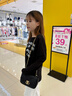 CinvaiKrose官方店小c&k包包女包2026新款斜挎包链条包女生日七夕情人节礼物 黑色Black【小号】送女友老婆女生走心 实拍图