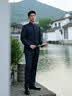 吉约蒙（G·MONS）【新中式】新款西服套装男立领中山装藏青商务礼服新郎结婚西装 藏青色（上衣+裤子） 50 晒单实拍图