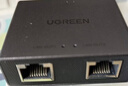 绿联 网线分线器一拖二 千兆网络扩展器上网转接头转换器 RJ45双网口延长器直通头宽带接口分接器35598 实拍图