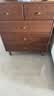 林氏家居全实木五斗柜客厅抽屉柜卧室床尾橡木储物收纳柜子靠墙VM1E 实拍图