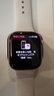 Apple/苹果 Watch S11 智能手表GPS款42毫米玫瑰金色铝金属表壳淡桃粉色运动型表带S/M MEUN4CH/B 实拍图