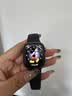Apple/苹果 Watch S11 智能手表GPS款42毫米深空灰色铝金属表壳黑色运动型表带S/M MEUG4CH/B 实拍图