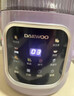 大宇（DAEWOO）破壁机家用豆浆机 1L微压2-3人食全自动轻音五谷杂粮免煮榨汁料理辅食机 紫色SM09 实拍图