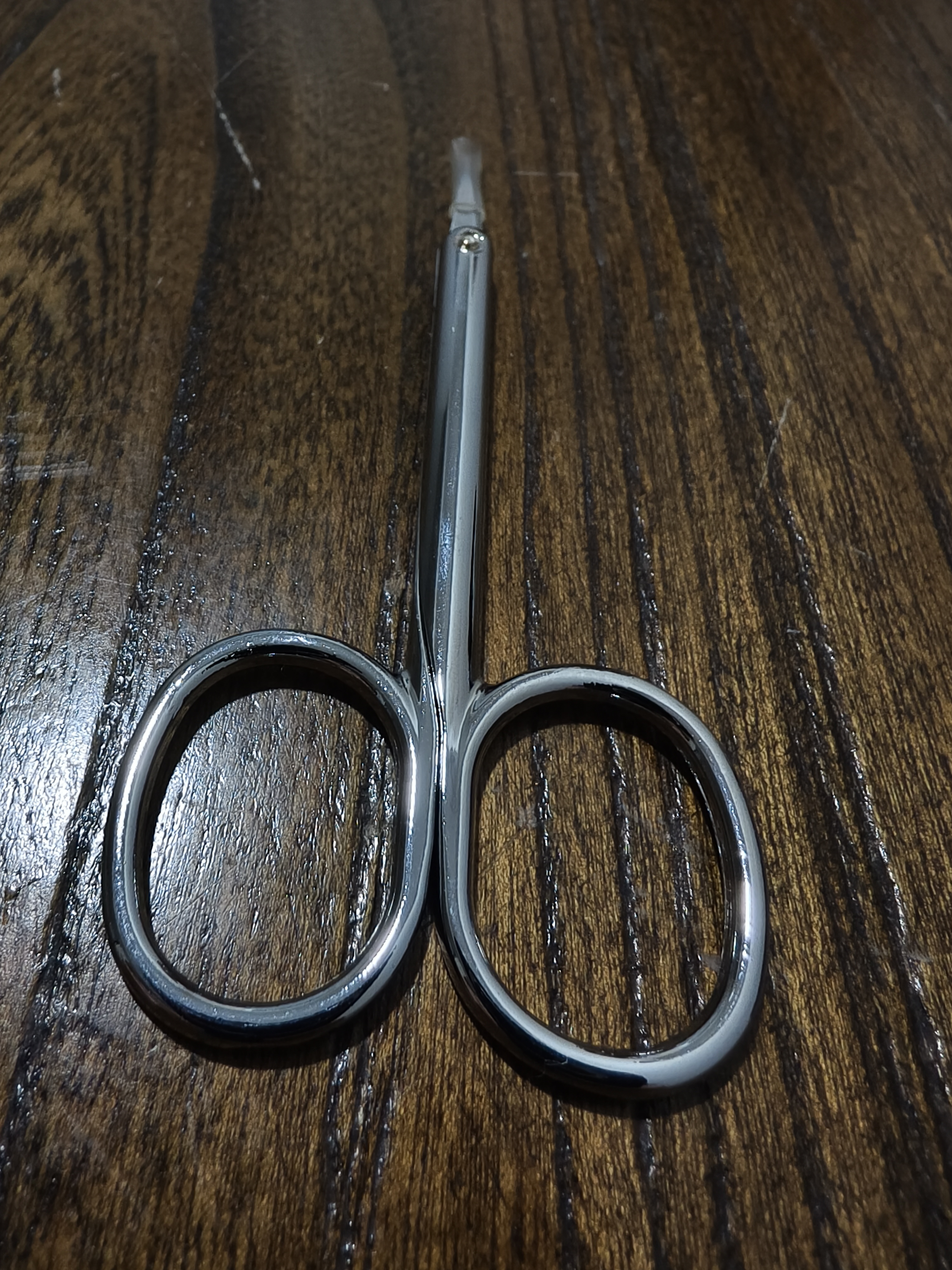 777眉毛剪 不锈钢美容小剪刀 眉毛剪刀修眉工具修眉刀单个766银色 实拍图