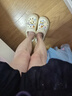 名创优品（MINISO）洞洞鞋男女夏季外穿凉鞋防滑厚底踩屎感包头凉拖鞋卡其色+海星 实拍图