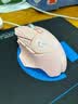 罗技（G） G502 HERO主宰者 有线鼠标 游戏鼠标  g502hero  可配重HERO引擎 礼盒送男友 RGB炫彩灯光 G502H云樱粉+鼠标垫 实拍图