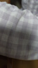 MUJI[自营限定款]女士无侧缝 双层纱织睡衣 纯棉家居服 薰衣草色 L 实拍图