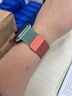 泰阁诗雅适用苹果手表表带apple iwatch s11/10/9表带S8/S7/6/5/SE金属磁吸渐变米兰尼斯腕带 渐变紫绿色 适用38/40/41/42mm表盘 实拍图