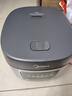 美的（Midea）电饭煲电饭锅家用3-4-5-8个人5升大容量智能预约多功能煲汤煮米饭杂粮粥不沾一锅多用彩屏金属机身 焖香柴火饭RE529【2-10人用】#大容量 5L 实拍图
