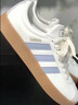 adidas「T头鞋」VL COURT 2.0复古休闲板鞋德训鞋阿迪达斯轻运动 汉玉白/蓝色/金色 (推荐女生买小半码)   36 实拍图