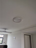 欧普照明（OPPLE）风扇灯遥控空调搭子照明Ra98餐厅卧室电风扇护眼低噪42寸 冰风白 实拍图