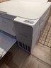 爱普生（EPSON）【6代新品】L4356墨仓式彩色无线AI学习打印机一体机家用/办公  L4266升级版(自动双面 液晶屏 白) 实拍图