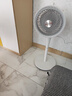 美的（Midea）【全新升级】落地空气循环扇大风量电风扇轻音家用台式摇头卧室节能小风扇柔风净化换气扇GAJ24HBZ 实拍图