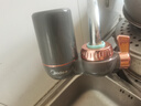 美的（Midea）净水器水龙头过滤器家用自来水滤水器直饮前置过滤器厨房卫生间通用除水垢除余氯双出水可清洗滤芯 一机三芯【两年免换滤芯】 实拍图