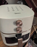 美的（Midea）家用空气炸锅蒸烤一体 免翻面多功能烘焙实用大容量5.3L电炸锅 小家电可视窗口 金属内腔KZE5383 实拍图