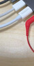 绿联Type-C转MicroUSB公对公2A数据线接耳机麦克风二合一数据传输充电 适用安卓华为小米手机1.5m 实拍图