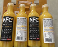 农夫山泉100%纯果汁NFC橙汁900ml*4瓶整箱装鲜果冷压榨饮料礼盒 实拍图