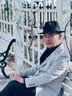 Mr DUCK澳洲90支100%羊毛礼帽男高端上海滩大檐毡帽秋冬保暖复古绅士帽子 大帽檐7cm皇家黑（100%超细羊毛）-MW186232 M（适合56-58cm头围）可调节 实拍图