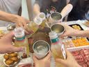 京东京造304不锈钢加厚复底大容量汤锅涮羊肉电磁炉通用清汤锅28CM白色 实拍图