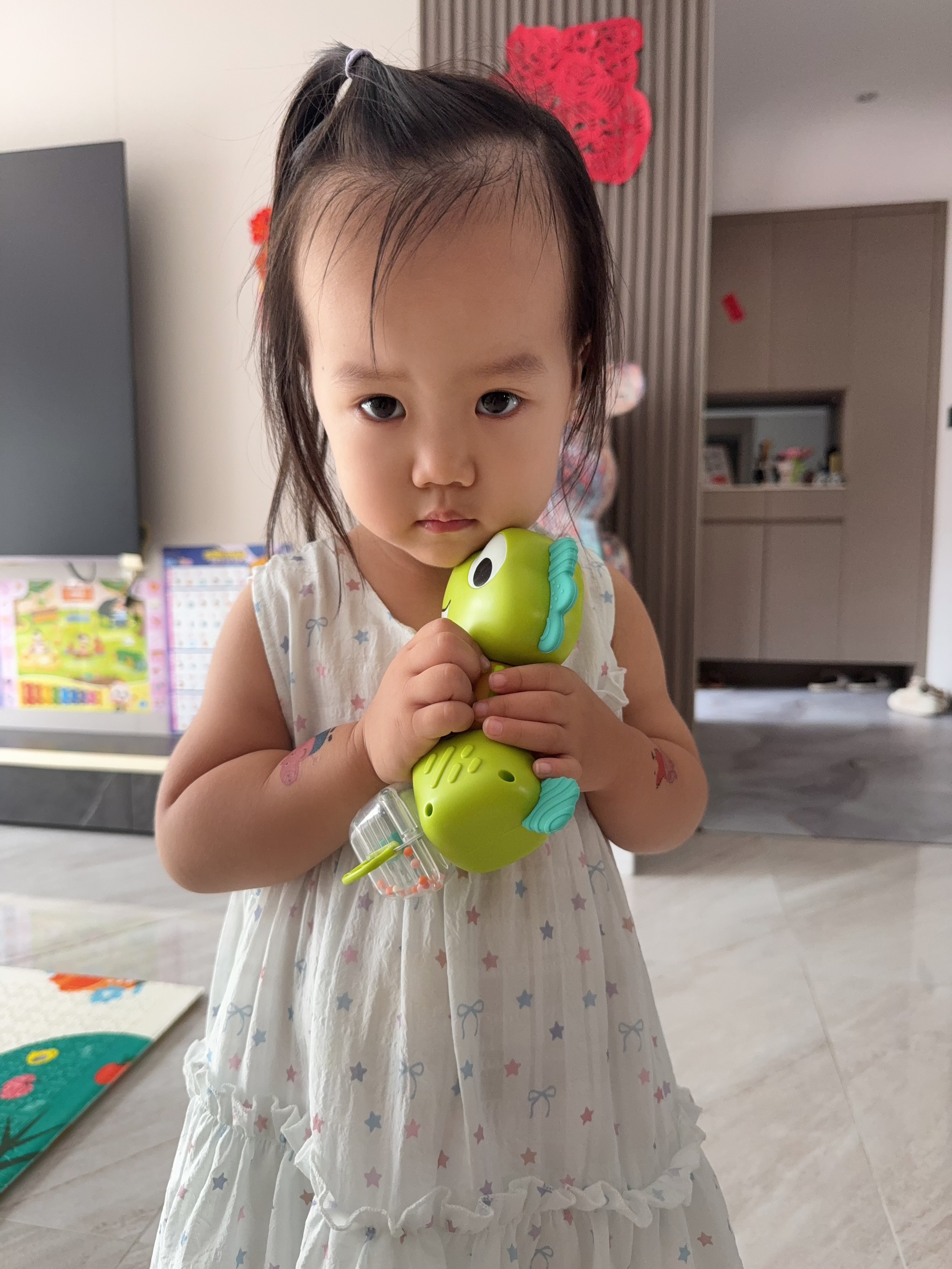 COOKSS新生婴儿玩具1岁0-6个月宝宝益智早教摇铃安抚哄睡扭扭乐抓握训练 实拍图