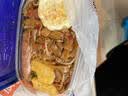 特美居（temeiju）玉米淀粉饭盒一次性餐盒食品级打包盒带盖可微波750型方形*8套 实拍图