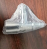 九牧（JOMOO）洗衣机角阀龙头水嘴不锈钢4分卡扣螺纹接口银色X74108-818/1C-1 实拍图