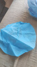 星工（XINGGONG）一次性帽子头套无纺布厨房防尘网帽防污透气头罩工作帽 40g加厚头套 蓝色50只 实拍图