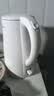 美的（Midea）电热水壶烧水壶1.7L304不锈钢0涂层双层隔热自动断电1500W养生冲奶2026新款 MK-SH17M130 实拍图