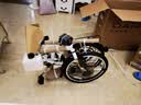 大行（DAHON）HAT061 白色折叠自行车20英寸超轻6速通勤折叠单车 实拍图