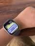 Apple/苹果 Watch S11 智能手表GPS款46毫米银色铝金属表壳雾紫色运动型表带S/M MEVW4CH/B 实拍图