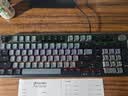 达尔优（DAREU）EK815pro有线游戏键盘 98配列 多媒体旋钮 电脑键盘 EK815pro黑灰拼色-青轴 实拍图