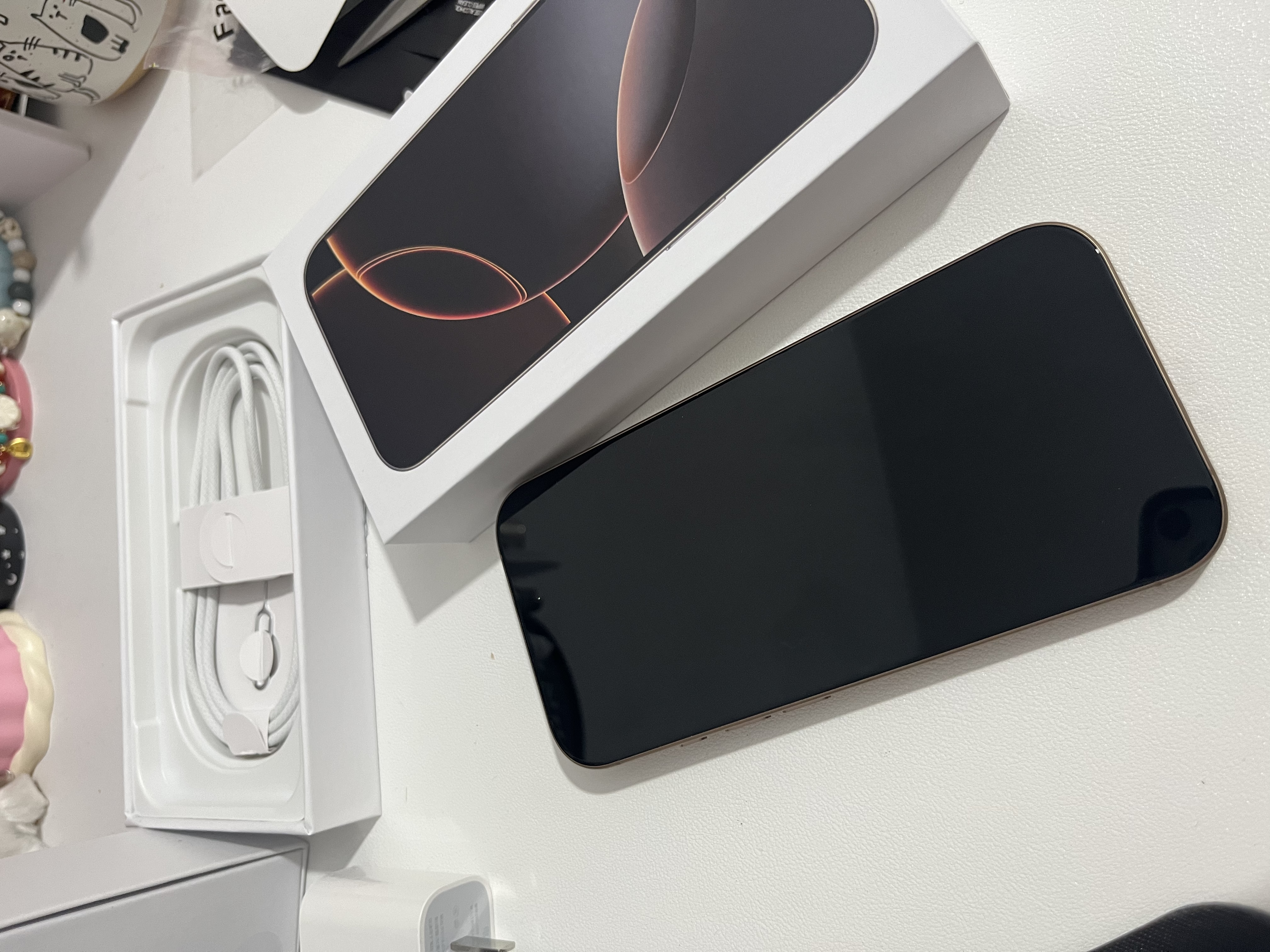 Apple资源机【即将售罄】iphone16pro/16promax系列5G苹果手机七夕礼物 苹果16pro沙漠色钛金属 256GB【全网通+配件礼包】 实拍图