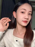 芯奢S999足银耳环女士2026新款养耳洞素圈耳圈耳钉纯银设计高级感耳饰 足银8MM【2只装】 【适合耳骨戴】假一赔十 实拍图
