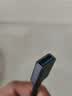 绿联USB3.0延长线 公对母数据连接线高速传输 适用U盘鼠标键盘打印机电视扩展转接线铝壳编织3米10498 实拍图