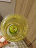 【京东物流】水杯冰霸吸管杯高颜值学生茶水分离大容量杯子 肚肚杯1个-浅绿色 实拍图