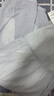 优衣库层叠长裙/常规款女装半身裙26春夏新款484820 484821 484821/62粉蓝色(条纹) L 实拍图