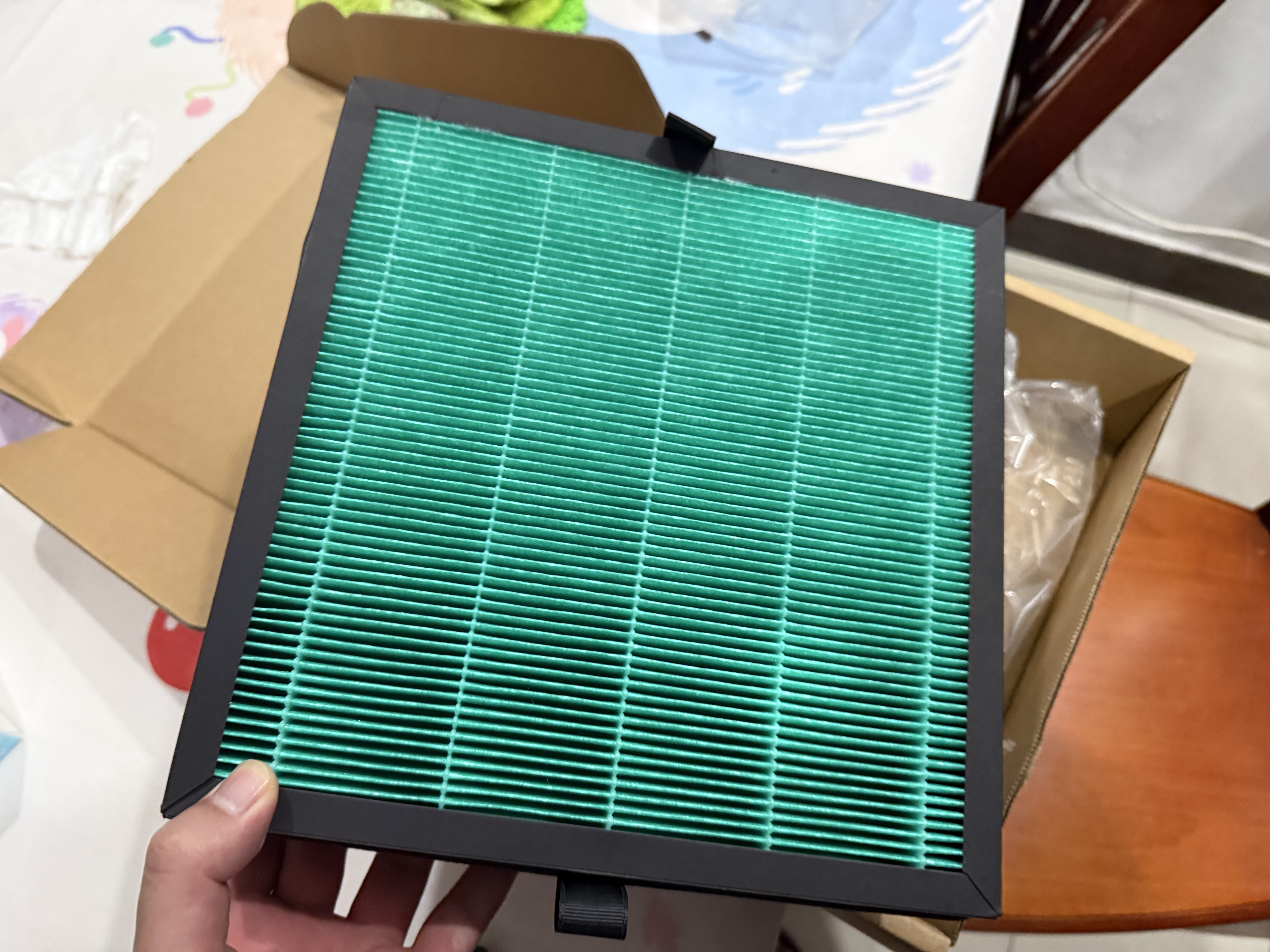 适配小米新风机滤芯A1/C1/G1高效300 150 80风量智米新风挂式立式空调滤网 A1抗菌款除霾款 实拍图
