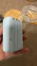 卡斐乐品牌【全网100W+销量丨3C认证丨可上飞机】快充自带线充电宝小巧便携移动电源安卓苹果【24h发货】 冰川蓝【进口电芯】自带四线闪充 20000毫安丨新3C认证丨可上飞机 实拍图