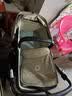 博格步（BUGABOO） FOX CUB 荷兰全功能高景观婴儿推车可坐躺 黑架沙漠黄布组 实拍图