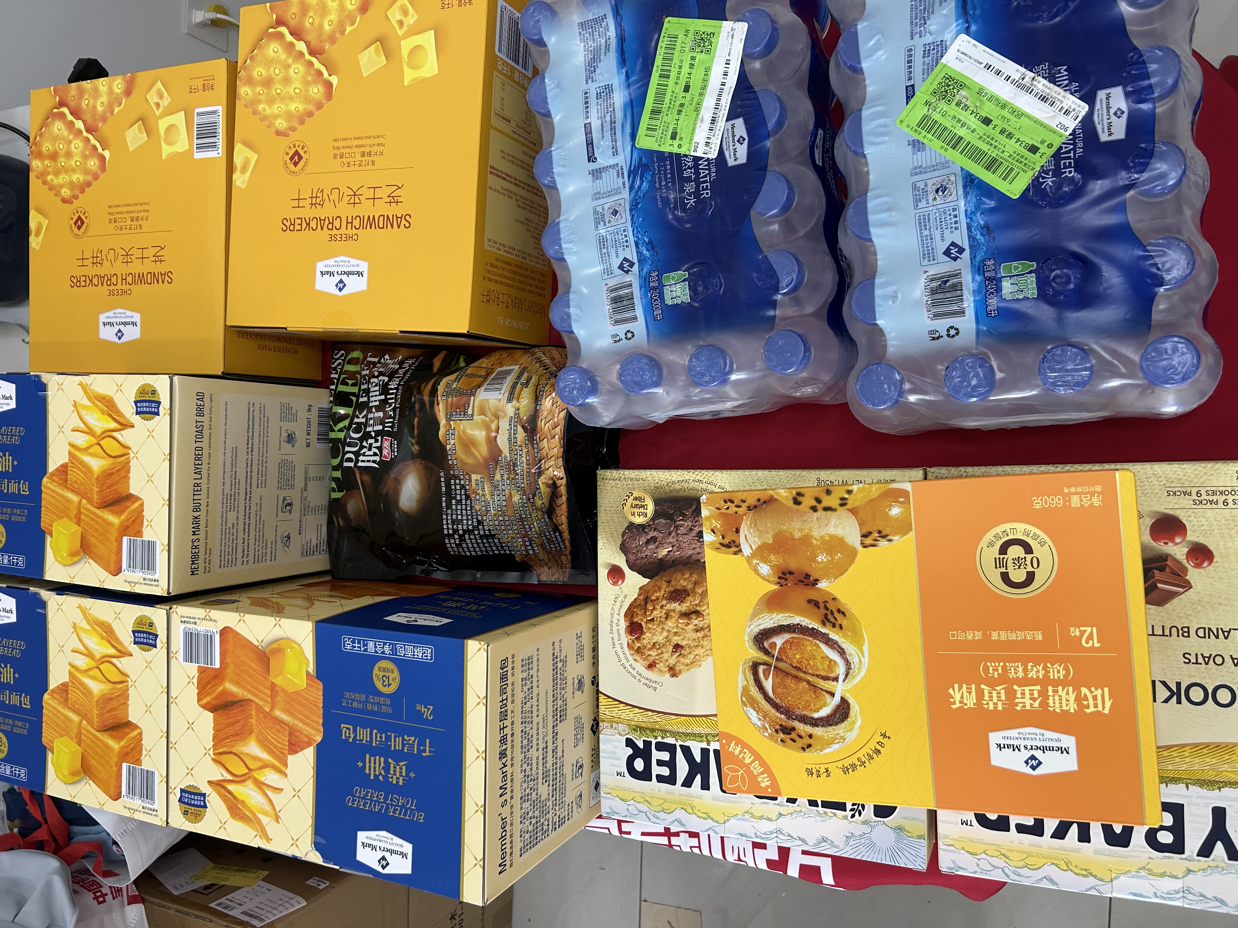 Member's Mark 芝士夹心饼干 1kg 1kg*1箱 实拍图