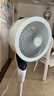 艾美特（AIRMATE）【天鹅MAX】空气循环扇直流变频家用大风力电风扇卧室轻音一级能效负离子净化语音落地扇 SRDI151 实拍图