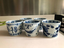 光峰 日式茶杯日本进口茶具陶瓷品茗杯功夫茶杯单杯主人杯180ml家用小茶杯子 蓝凛堂-花伊万里 实拍图