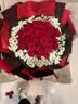 幽客玉品鲜花速递红玫瑰花束表白送女友老婆生日礼物全国同城配送 33朵红玫瑰花束—女王款 实拍图