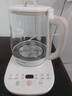 九阳（Joyoung）养生壶 1.5L恒温冲奶电热烧水壶开水壶 0胶水保温煮茶器玻璃花茶壶WY125 实拍图