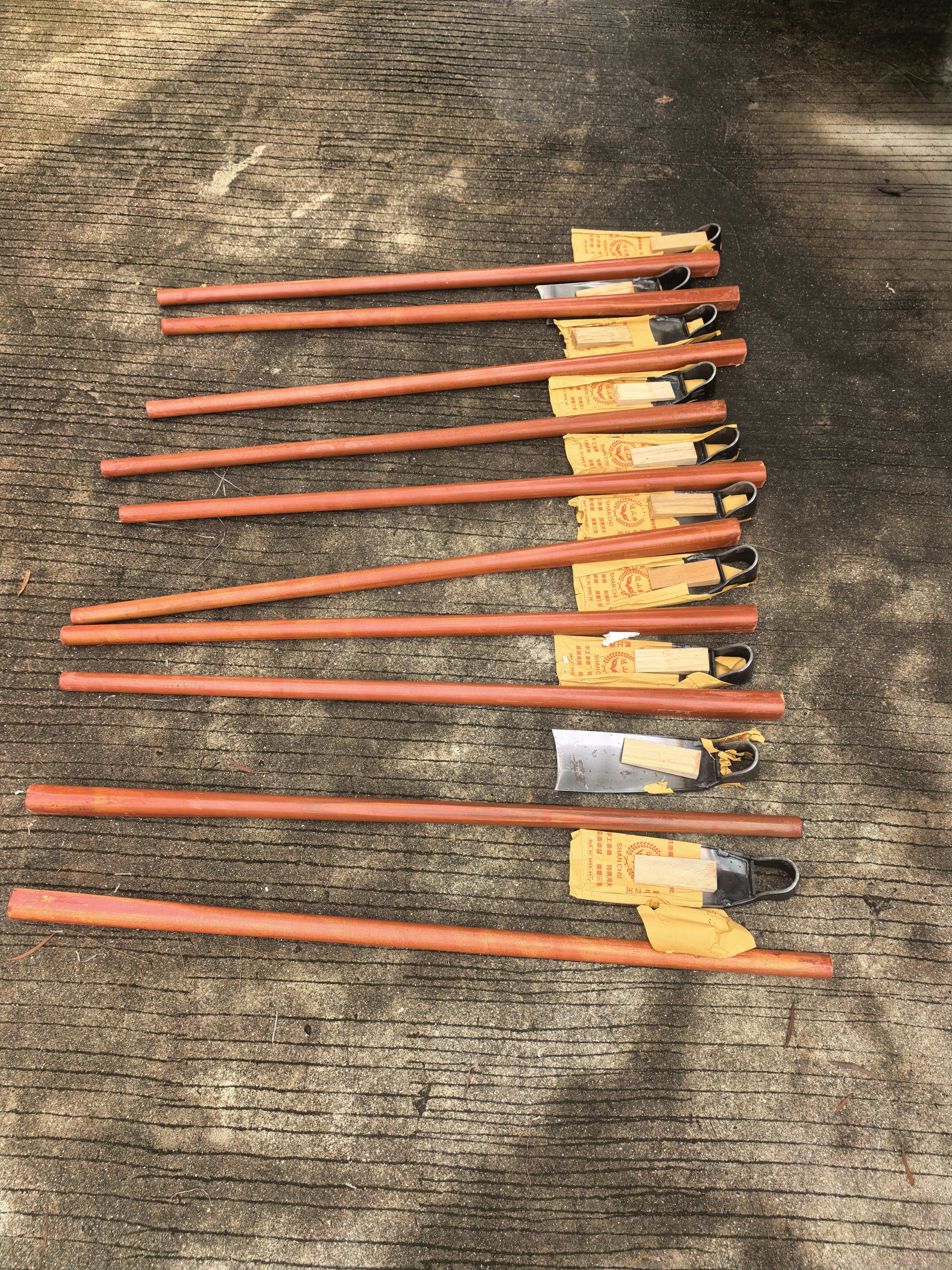福利达种菜家用锄头挖地开荒锰钢农具农用工具种地老式镢头刨挖冬笋大条 实拍图