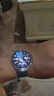 华为HUAWEI WATCH 5 46mm 基础款不锈钢表壳星河蓝素皮复合表带首创X-TAP智感窗eSIM通话手表 实拍图