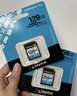 金士顿（Kingston）128GB SD存储卡 U3 V30 相机内存卡 高速sd卡大卡 4K超高清拍摄 读速200MB/s 实拍图