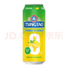 青岛啤酒（TsingTao）柠檬味无醇啤酒500ml*12罐 整箱装 实拍图