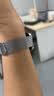 码仕适用华为fit3/4/5/pro手表表带米兰尼斯磁吸扣夏天watch fit3/4手环防水运动腕带银色 实拍图